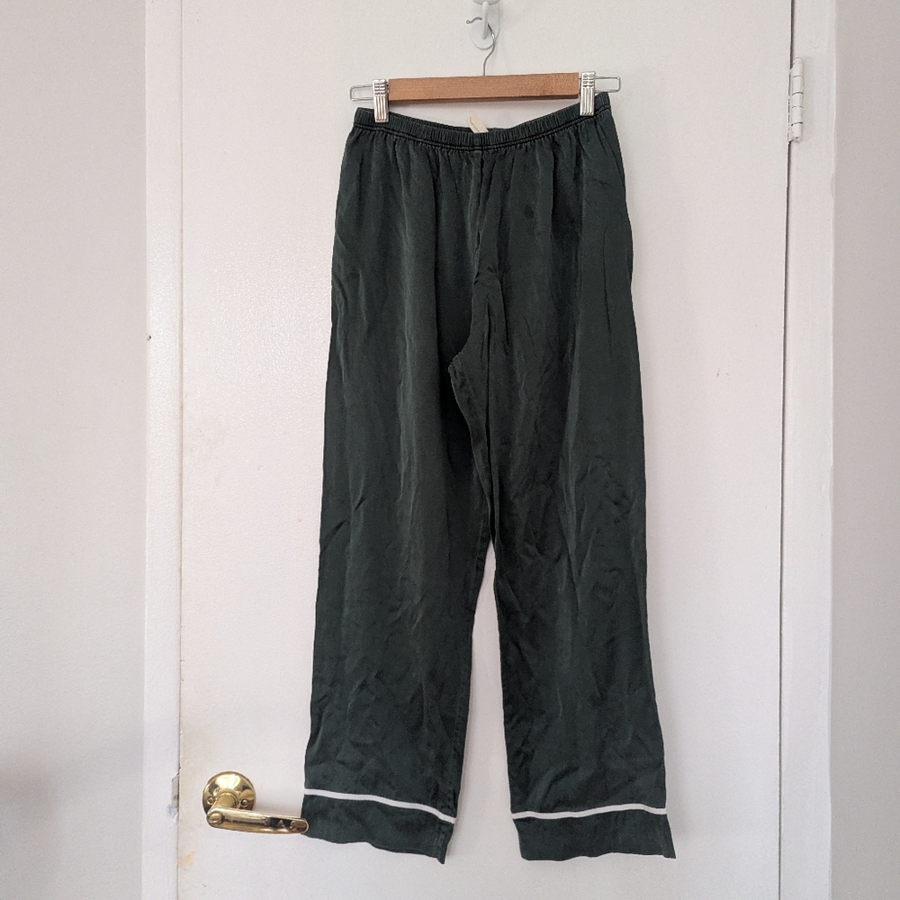 Nap 100% Silk Pants M